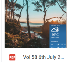 Your Beagle Weekender of July 6th 2018