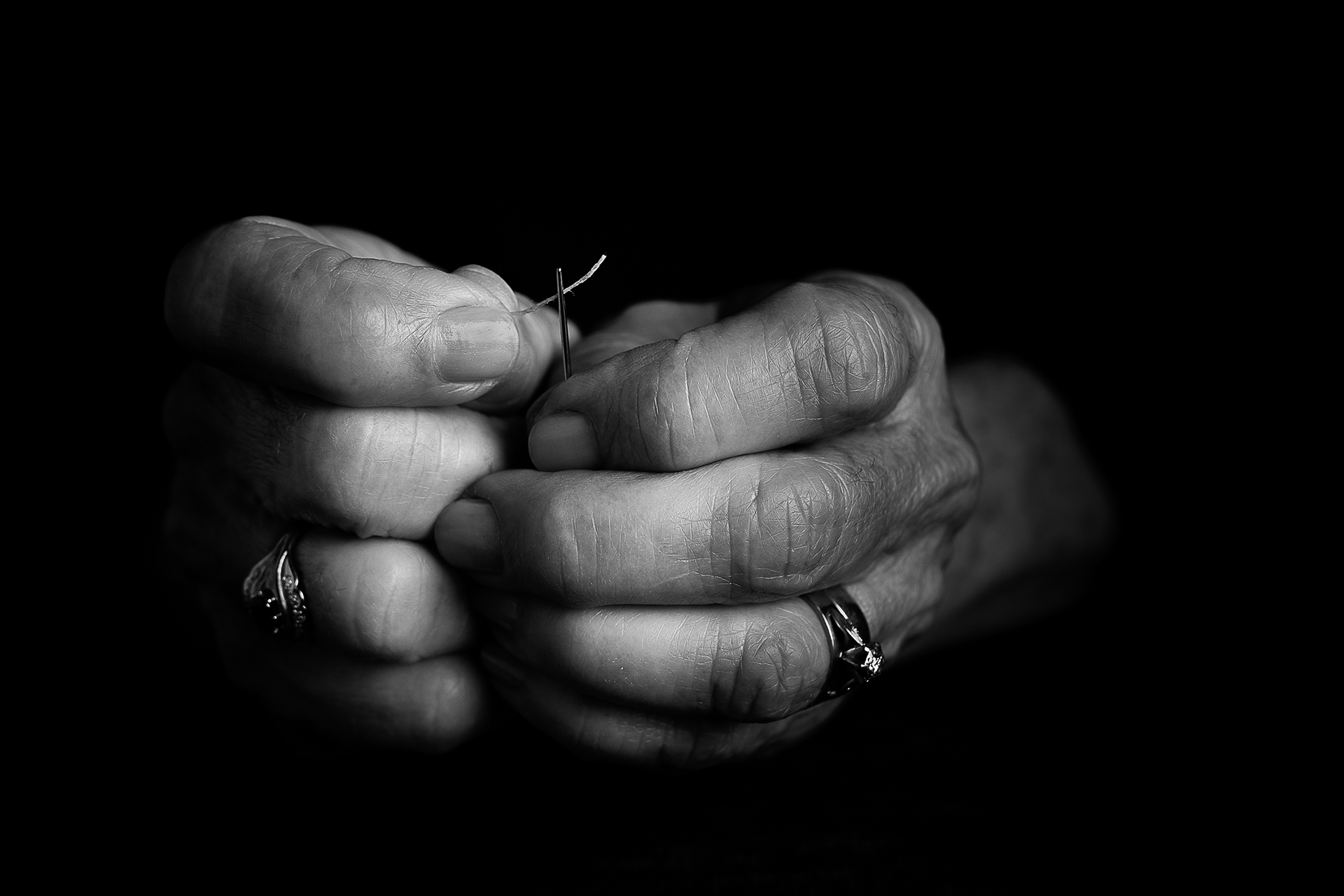 Busy hands Dave Kemp