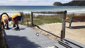 Beach accessibility improvements