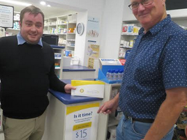 Rotary’s annual bowel cancer awareness campaign is now underway.