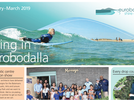 Council's Living in Eurobodalla Newsletter for January to March 2019 OUT Now