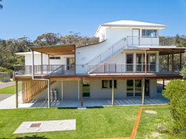 The new Broulee Surfers Surf Life Saving Club is stunning