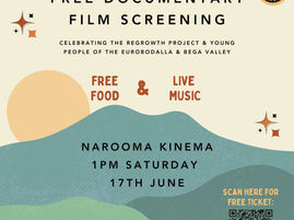 The ReGrowth at Narooma Kinema June 17th