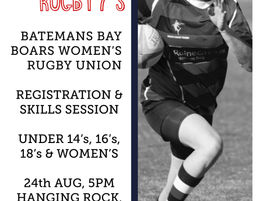 Batemans Bay Boars upcoming Youth Girls and Women’s Super 7’s program