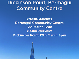 The String Contingent blends with Sculpture Bermagui