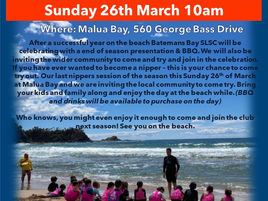 Batemans Bay Nippers Come and Try this Sunday March 26th