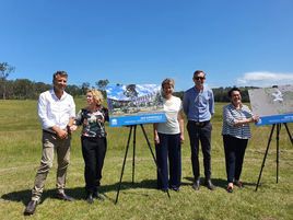 Revealed that government has not yet purchased new hospital land