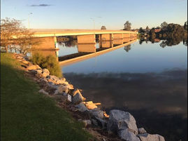 Night Work On Moruya River Bridge On The Princes Highway Apr 29 to May 3rd