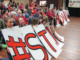 Great Turnout For #Stop Adani Film In Moruya