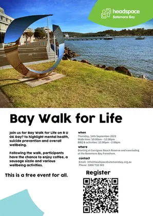 Bay Walk For Life  Sept 14th