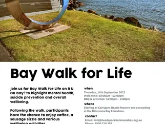 Bay Walk For Life Sept 14th