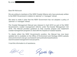 Councillors called to "show their colours" on Planned Retreat