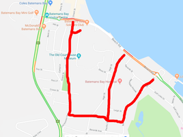 ACCIDENT on Beach Road: Detours in place