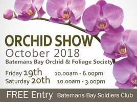 Eurobodalla Orchid Club, Spring Show 25-26th August 2018