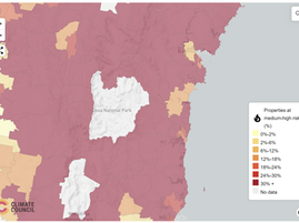 Eurobodalla can expect a spike in insurance premiums via sea surge and bushfire risks