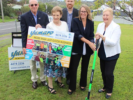 First sod turned at Yumaro’s independent living units