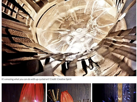 Lanterns From Waste workshop at Art Central Aug 12th