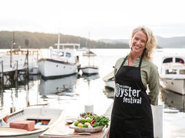 Hatted Chefs Matched With Local Producers At The Narooma Oyster Festival Cooking Demonstrations