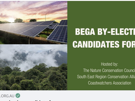 Bega by-election Zoom Forum Wednesday, February 2nd