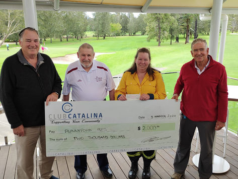 Club Catalina VETS fundraiser for Runnyford RFS