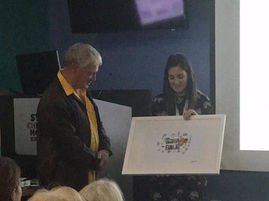 Rally for Recovery present cheque for $80,000 to Sydney Children's Hospital.