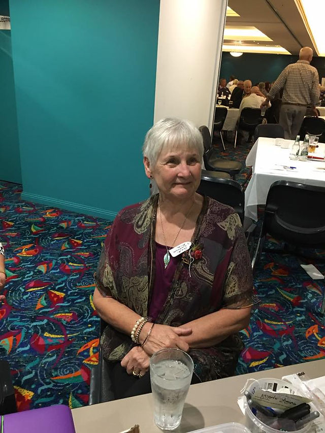 Leah Ladmore Burke: her untiring and committed effort helped make the night a HUGE success