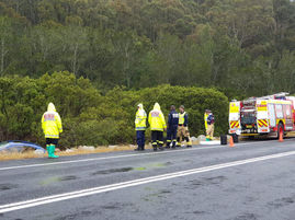 Accident on North Head Drive