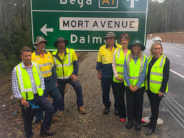 Safety for motorists improved on Princes Highway at Dalmeny