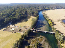 Runnyford Bridge reconstruction delayed - will remain closed at the bridge until the end of January