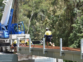 Work continues to reopen Araluen Road
