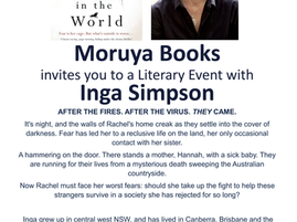 Moruya Books presents: Inga Simpson Nov 26th