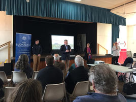 Senator Mitch Fifield in the Eurobodalla to take questions on the NBN