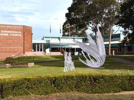 OCEAN statue for Moruya