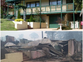 The Burning Bay poem by Jim Hughes