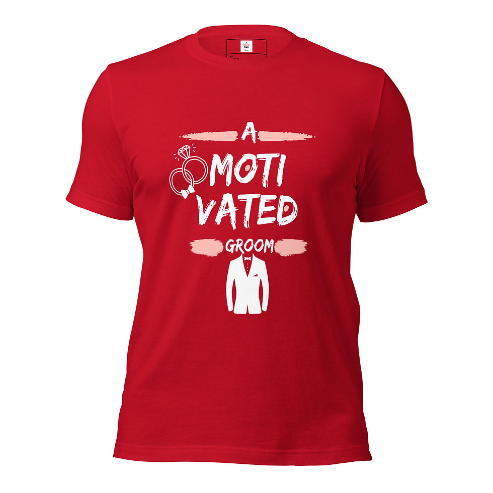 Thumbnail: T-Shirt Motivated People Collection Groom Proverbs 18:22