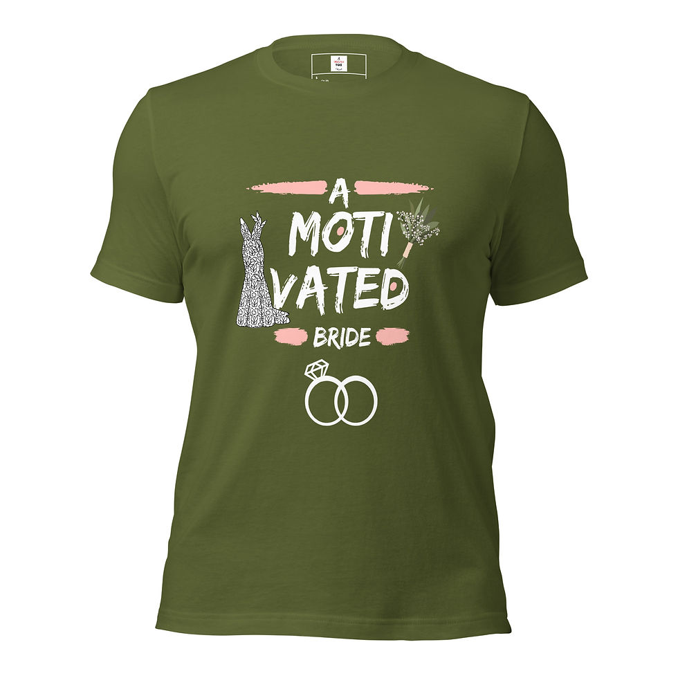 Thumbnail: T-Shirt Motivated People Collection Bride Proverbs 18:22