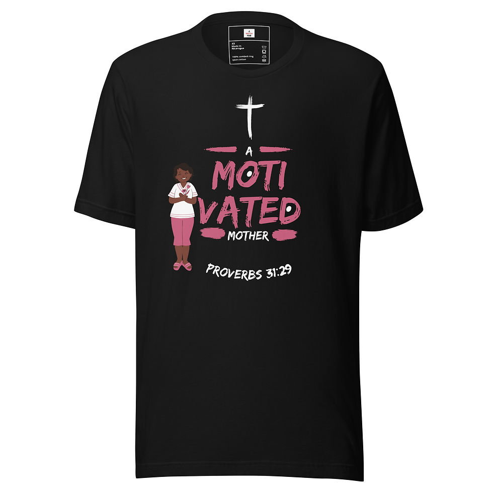 Thumbnail: T-Shirt Mother's Day Collection Mother Rose & White Proverbs 31:29