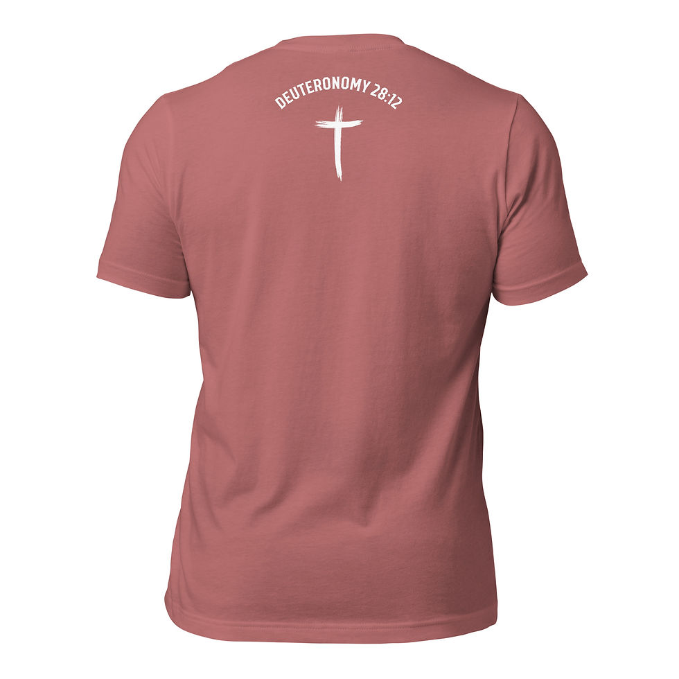 Thumbnail: Unisex T-Shirt Motivated People Collection Barber Clippers Deuteronomy 28:12 