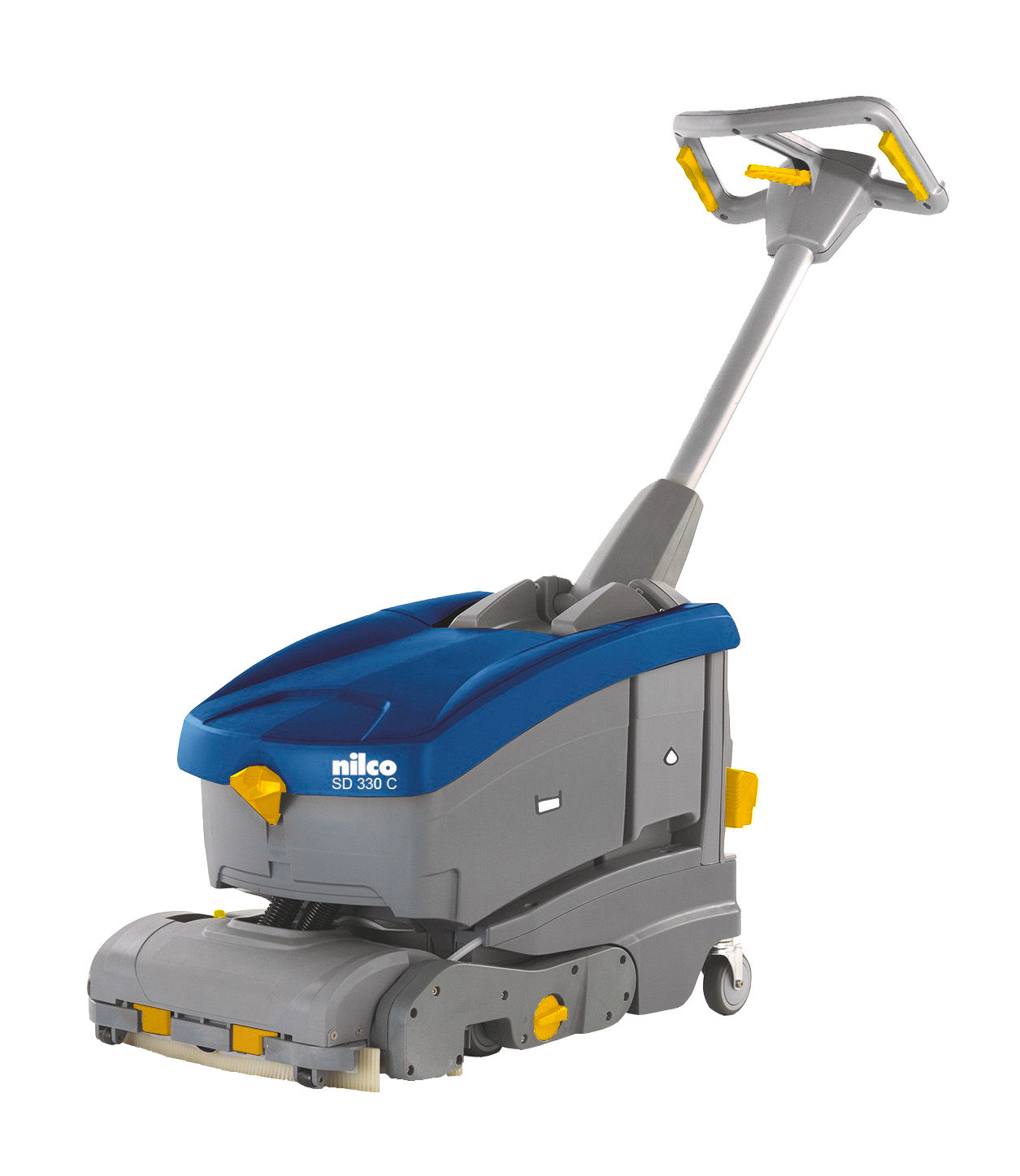 Walzenmaschine SD 330 C | Scheuersaugmaschine, grau/blau - 270 Watt