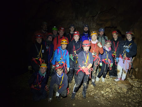 Compte rendu de la sortie spéléo jeunes et adultes débutants du dimanche 23 novembre 202