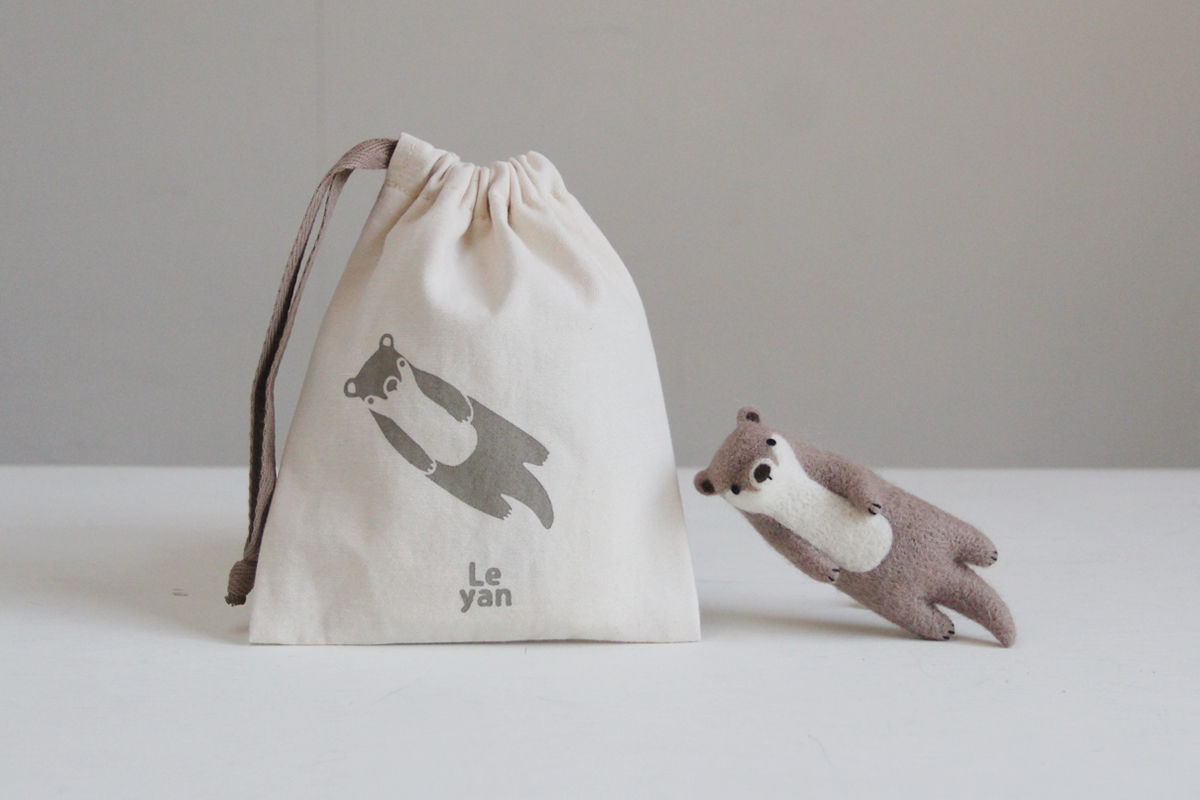 樂洋・好好玩羊毛氈材料包-療癒萌水獺