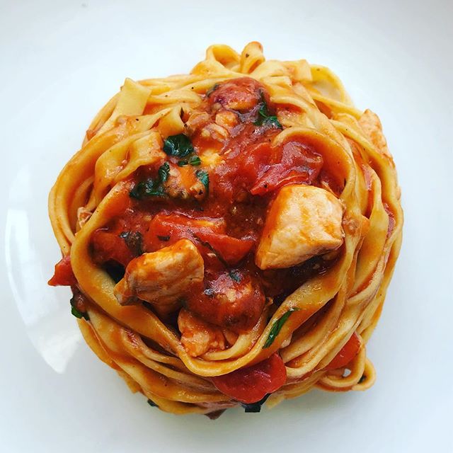 Salmon and Cherry Tomatoes
