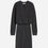 Thumbnail: VANESSA BRUNO 3HVC10-V08507 Eliette Dress anthracite.
