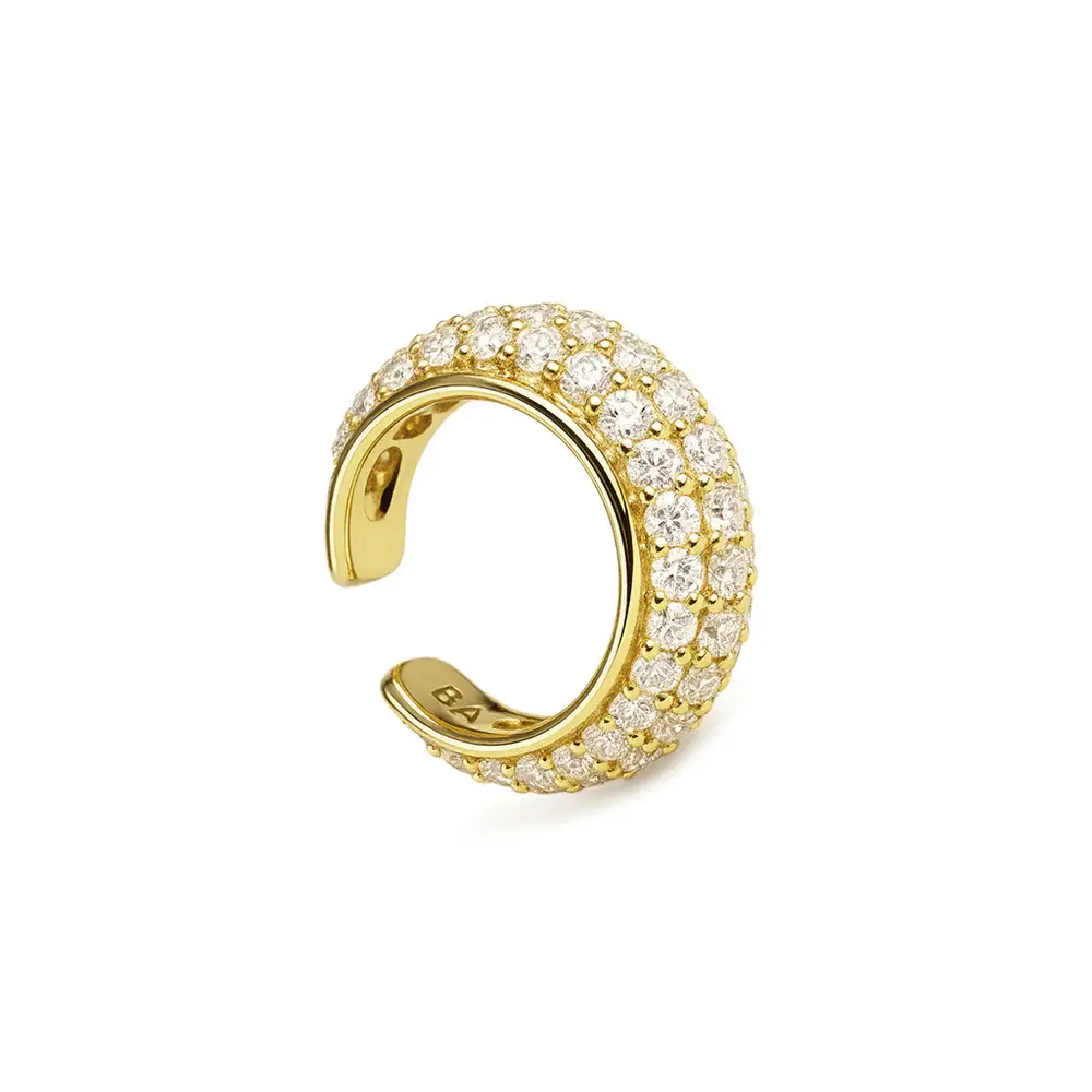 BILLION AVENUE BEA Earcuff gold.