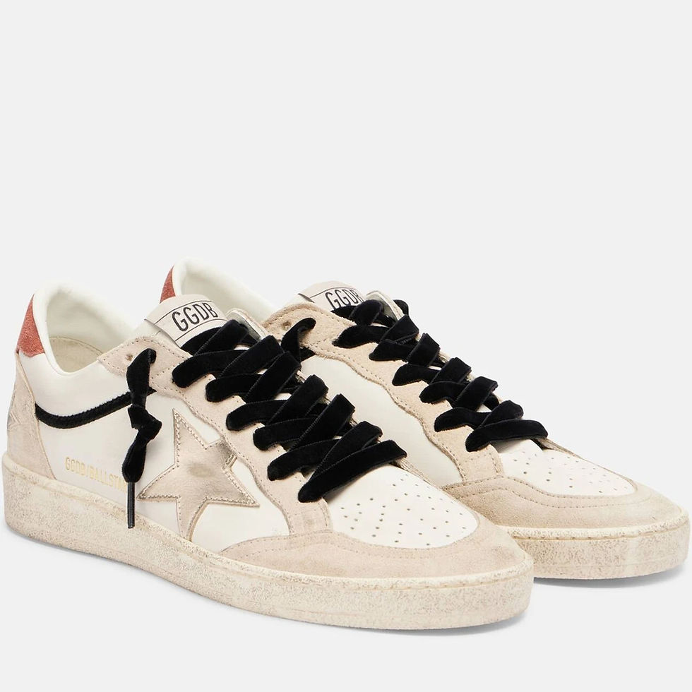 Thumbnail: GOLDEN GOOSE GWF00746.F008146 Ball Star Sneakers white/red/rust.