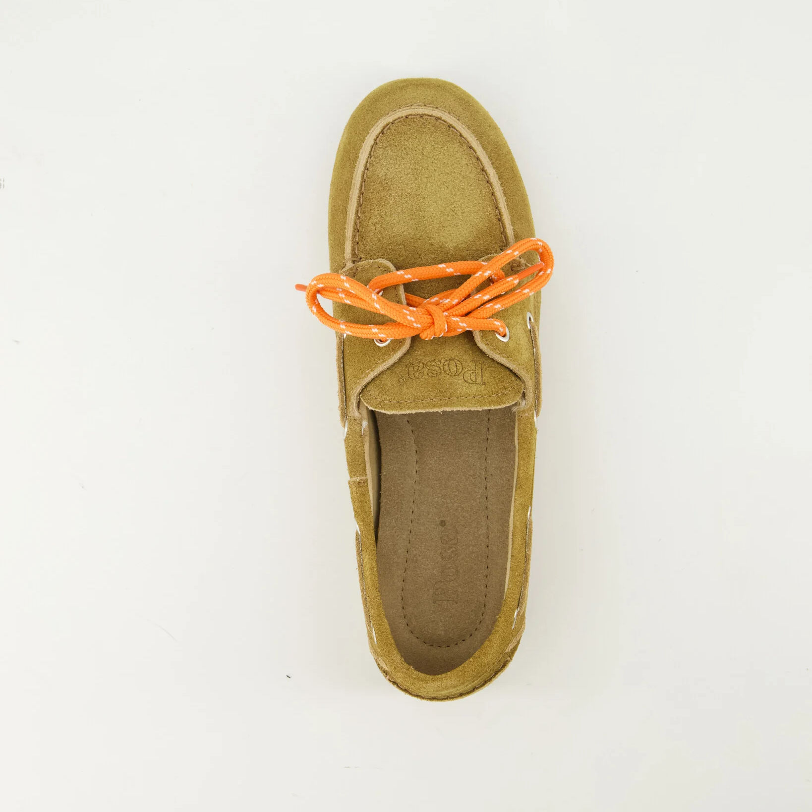 POSA Boat Loafer Suede tan.