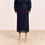 Thumbnail: STUDIO CLIQUE Célina Midi Skirt With Back Split navy.