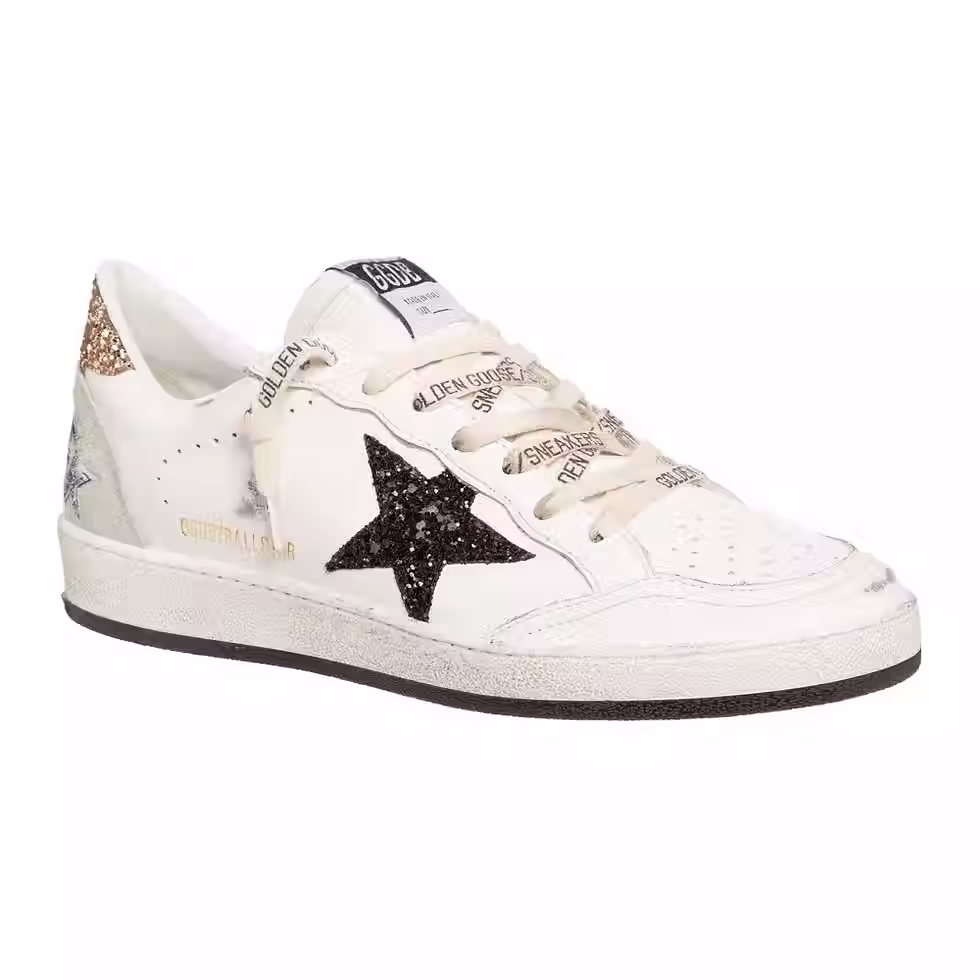 Thumbnail: GOLDEN GOOSE GWF00117.F006118 Ballstar white/black/gold.