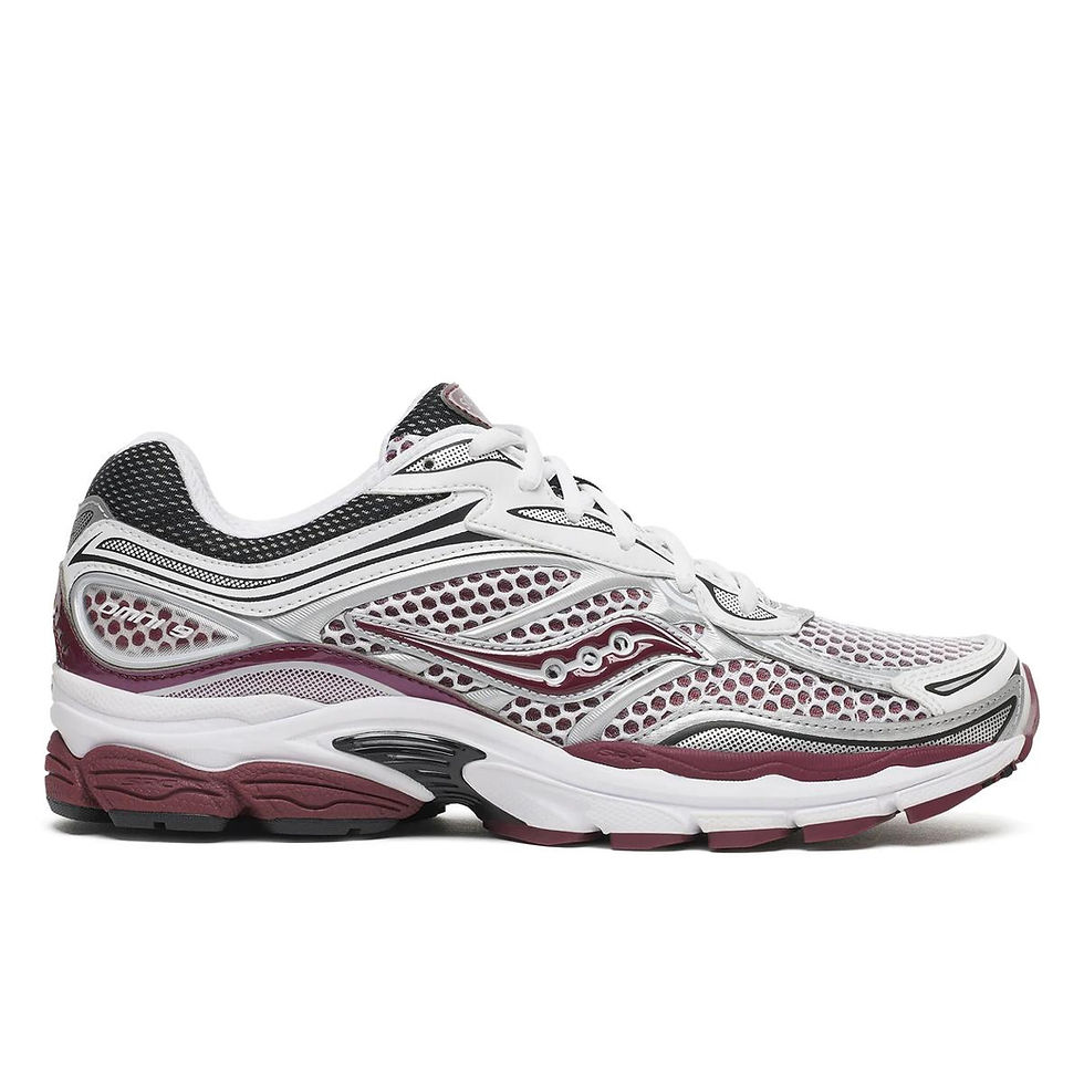 Thumbnail: SAUCONY S101245-1095 Progrid Omni 9 white/maroon.