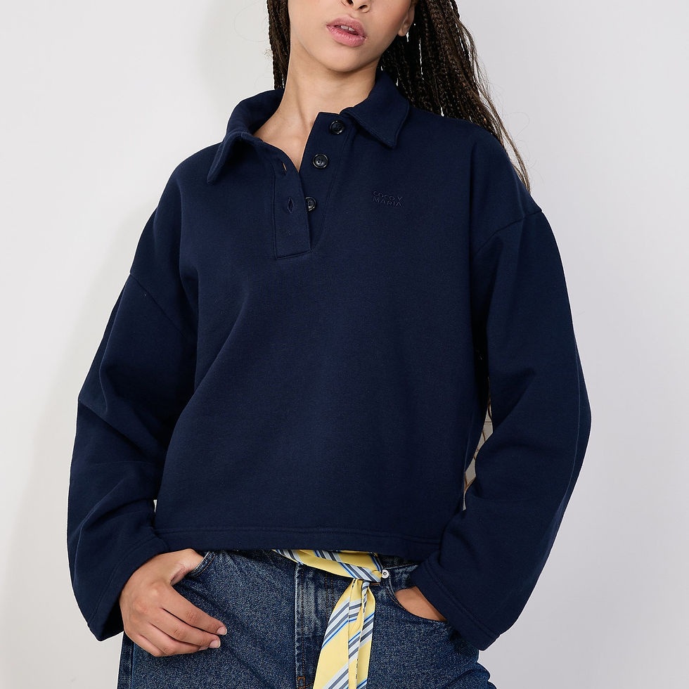 COCO Y MARIA Coco Polo navy.